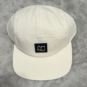 Ahnu Cream Cap with Logo